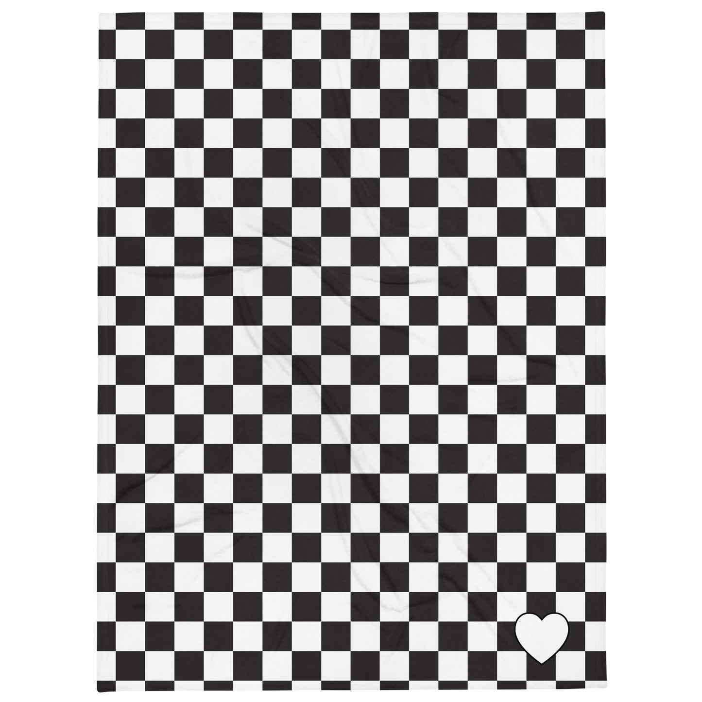 TWO TONE SKA CHECKER THROW BLANKET
