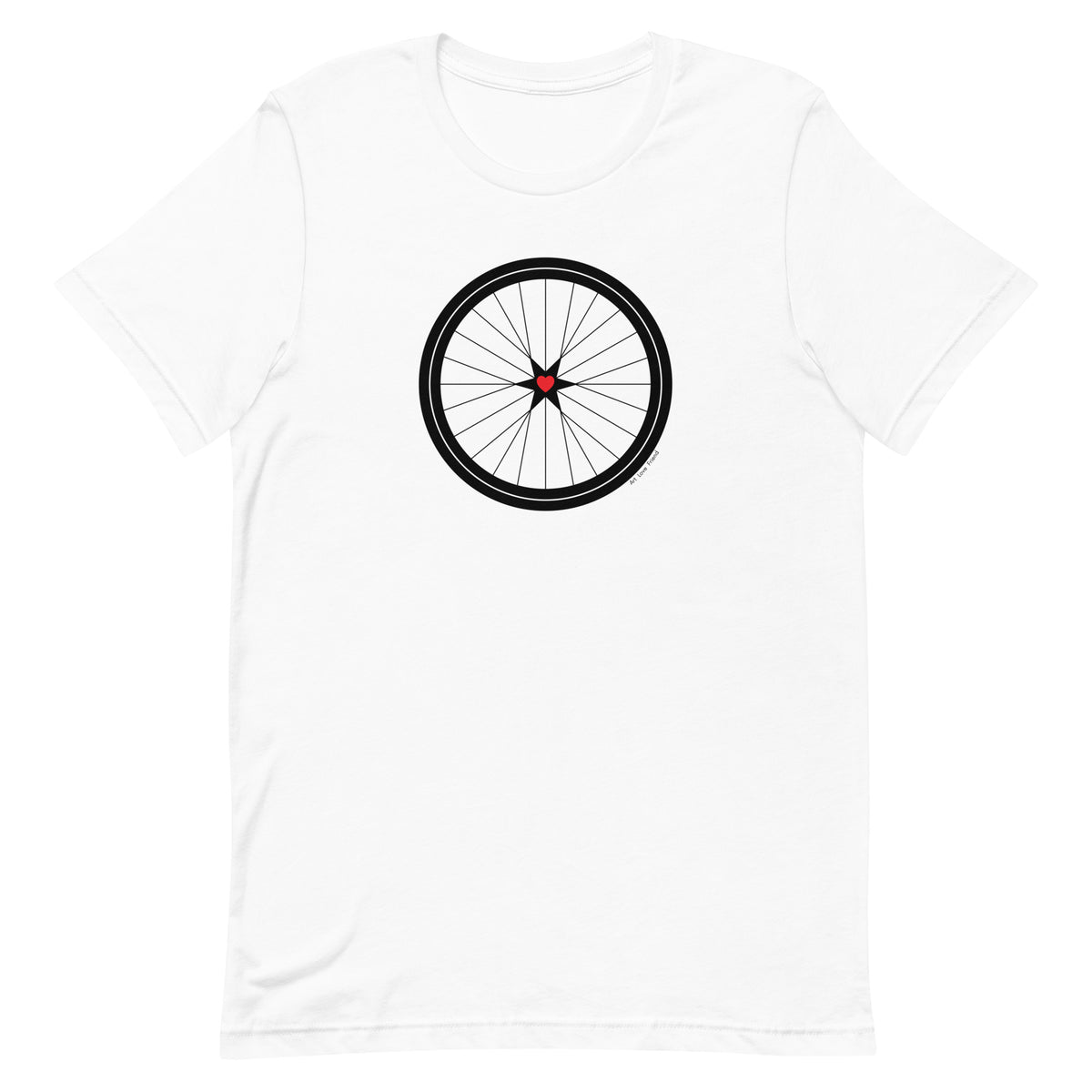 BICYCLE LOVE T-Shirt product image, front view