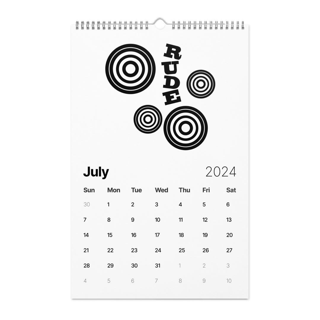 TWO TONE SKA calendar (2024)