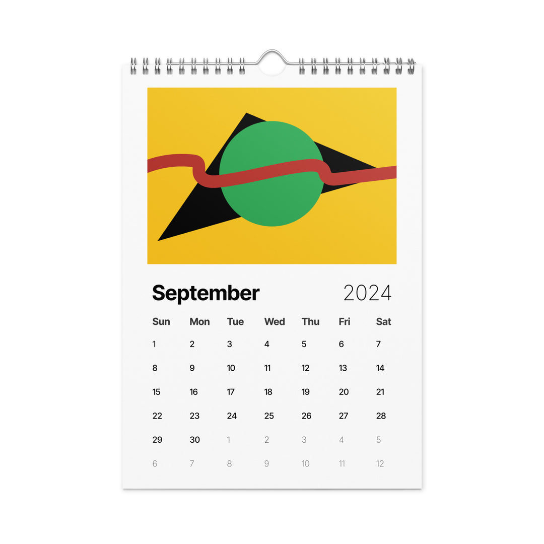 Minimalist Art calendar