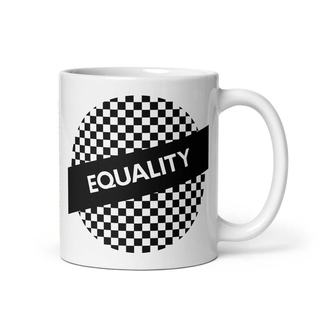 TWO TONE SKA EQUALITY MUG