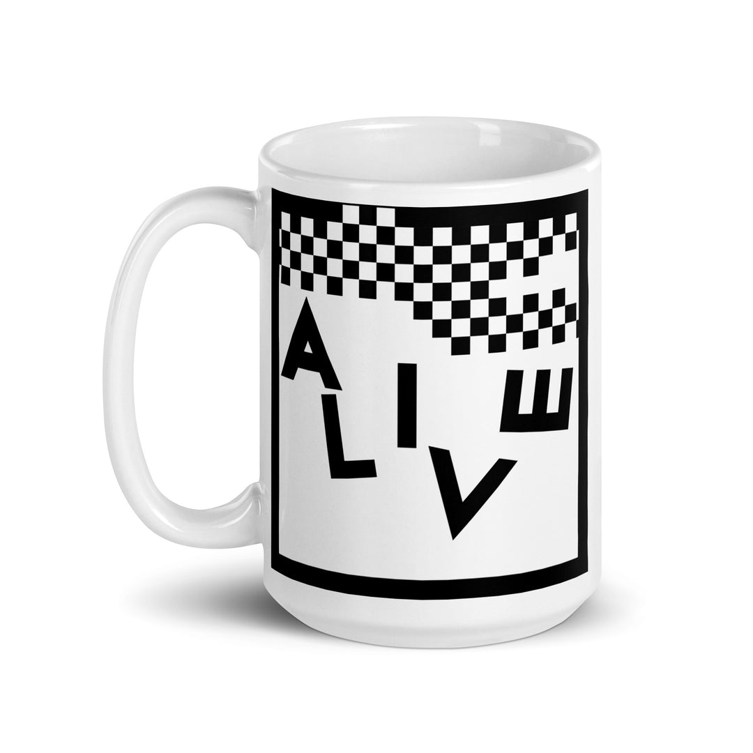 TWO TONE SKA ALIVE MUG