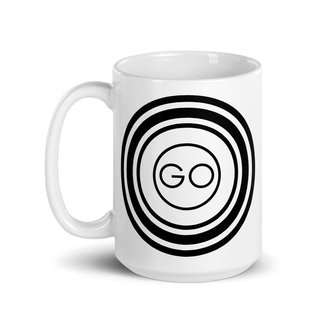 GO MUG - TWO TONE SKA - BLACK AND WHITE - AUTHENTIC ALLOWING COLLECTION