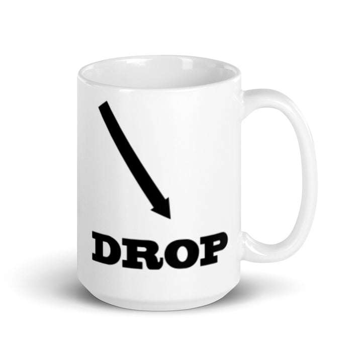 DROP MUG - TWO TONE SKA - BLACK AND WHITE - AUTHENTIC ALLOWING COLLECTION