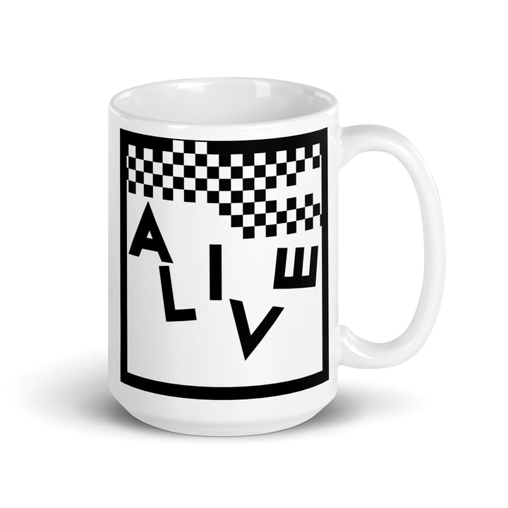 TWO TONE SKA ALIVE MUG