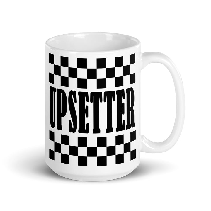 UPSETTER MUG - TWO TONE SKA - BLACK AND WHITE - AUTHENTIC ALLOWING COLLECTION