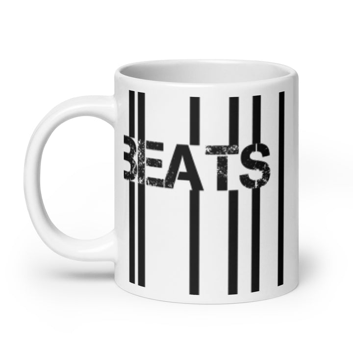 BEATS MUG - TWO TONE SKA - BLACK AND WHITE - AUTHENTIC ALLOWING COLLECTION