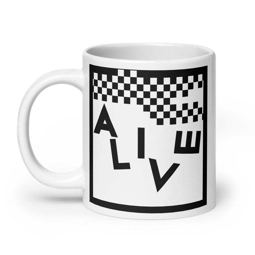 TWO TONE SKA ALIVE MUG