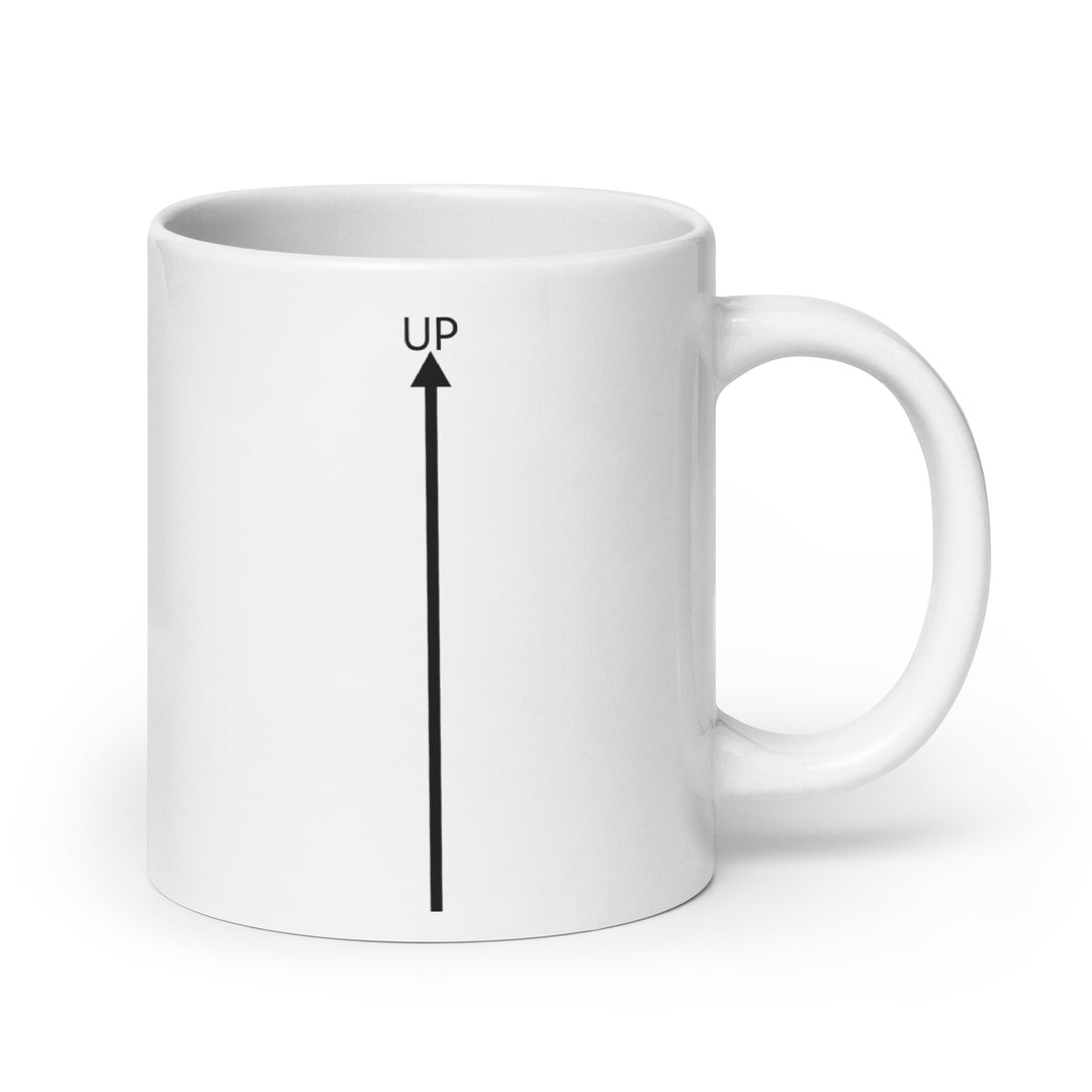 UP MUG - TWO TONE SKA - BLACK AND WHITE - AUTHENTIC ALLOWING COLLECTION