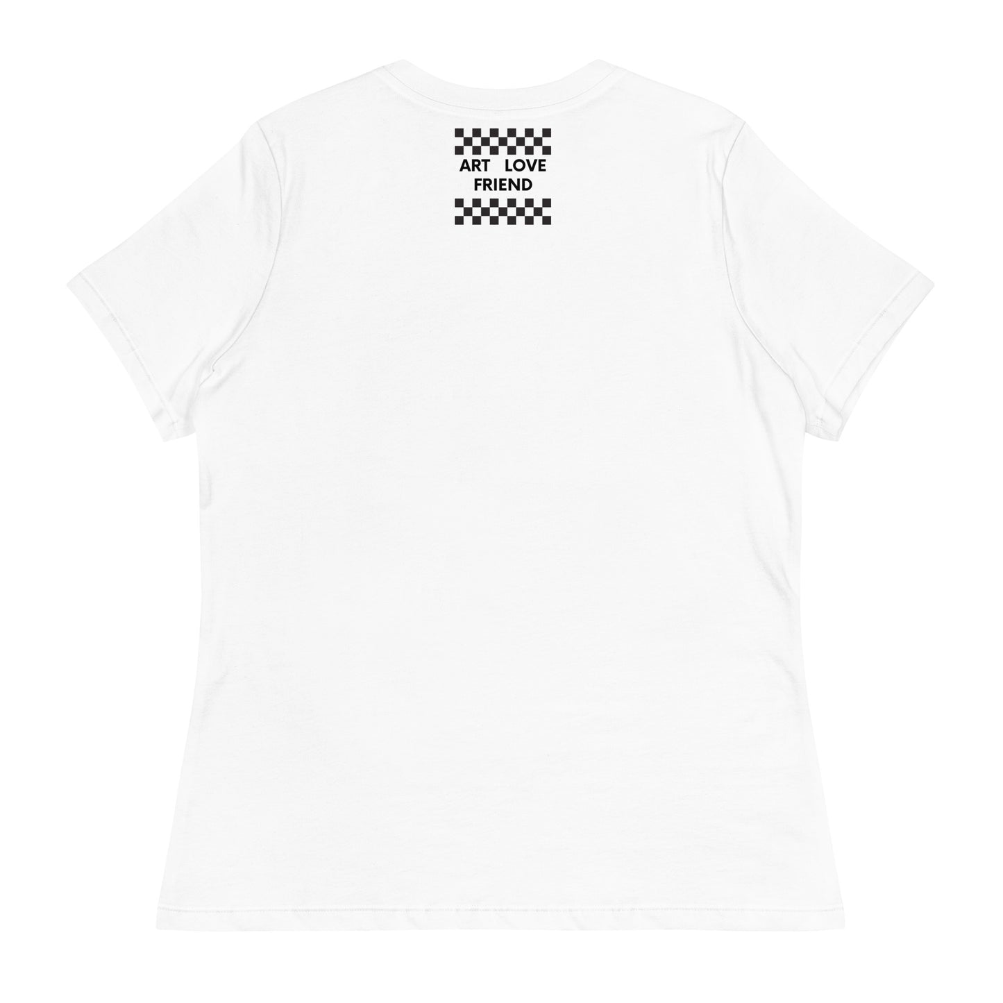 TWO TONE SKA FUTURE Women's Relaxed WHITE T-Shirt