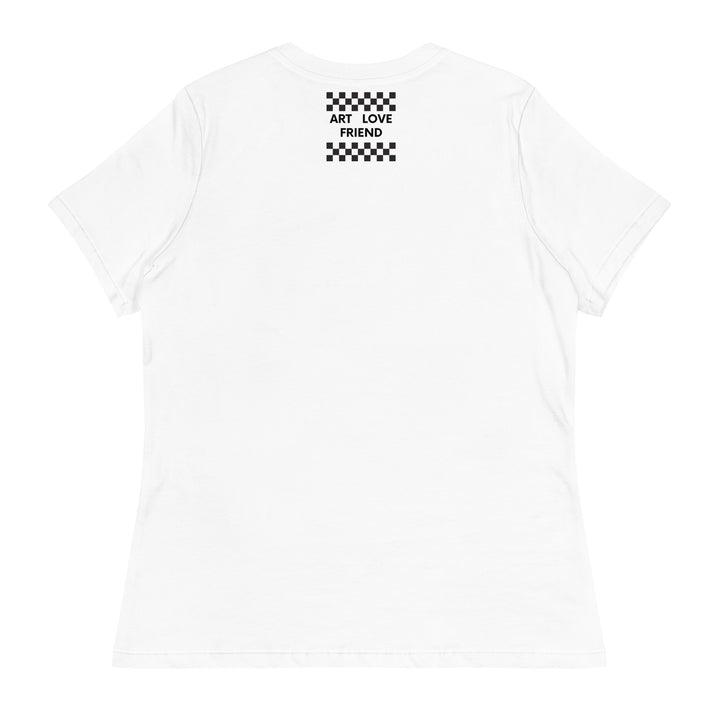TWO TONE SKA FUTURE Women's Relaxed WHITE T-Shirt
