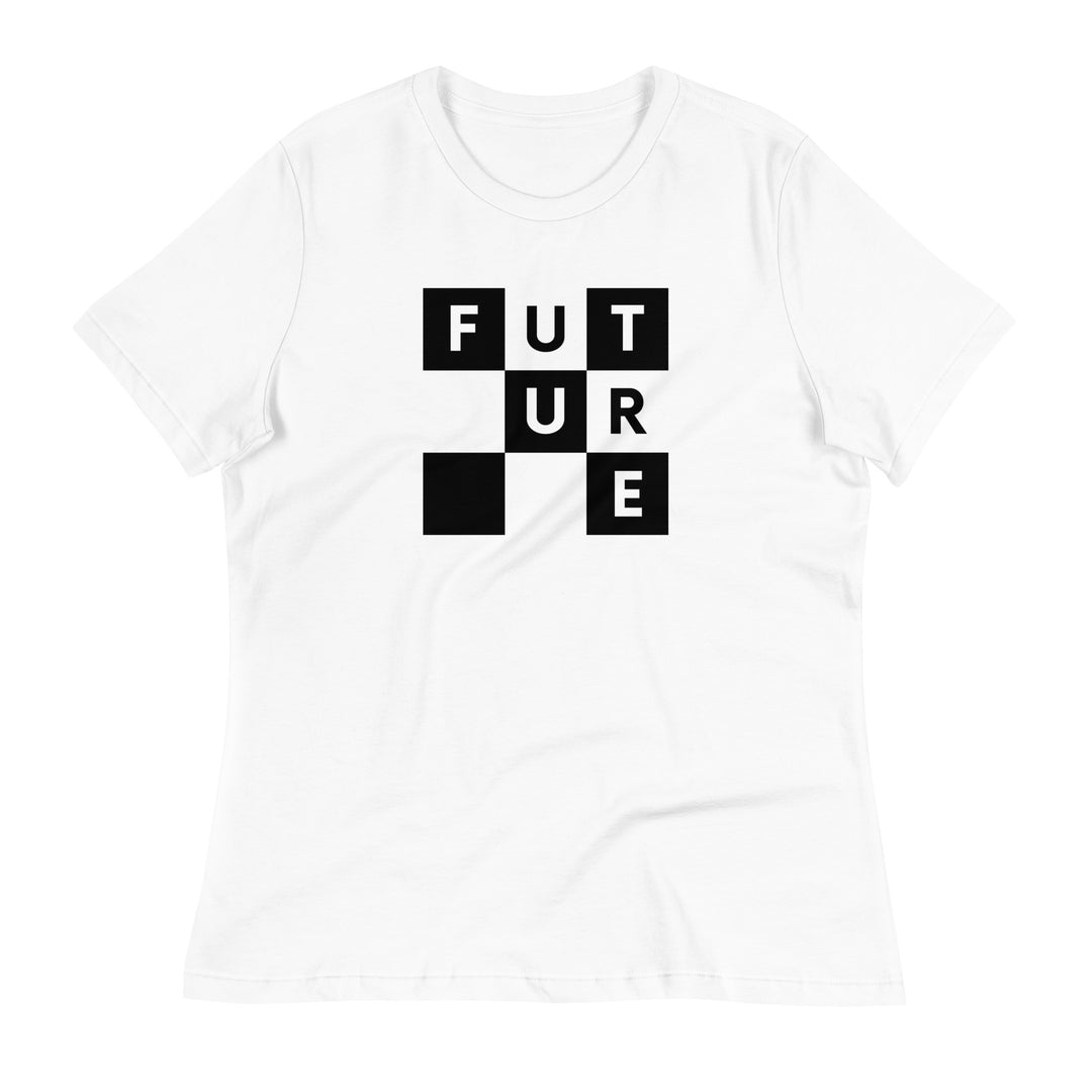 TWO TONE SKA FUTURE Women's Relaxed WHITE T-Shirt