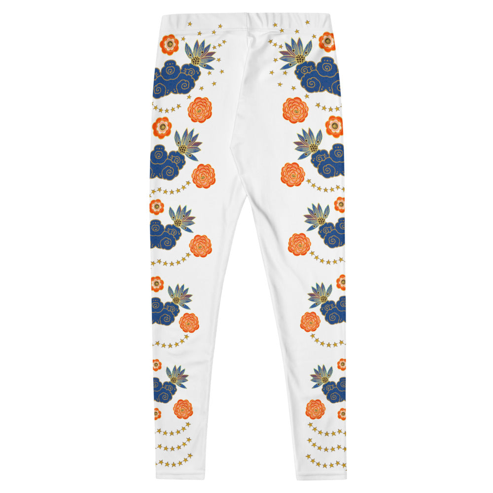 LETS ALL BE FRIENDS WOMEN'S XS-XL WHITE Leggings