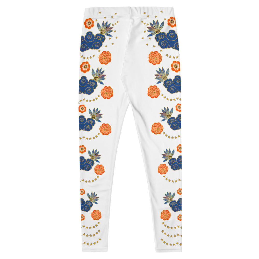 LETS ALL BE FRIENDS WOMEN'S XS-XL WHITE Leggings