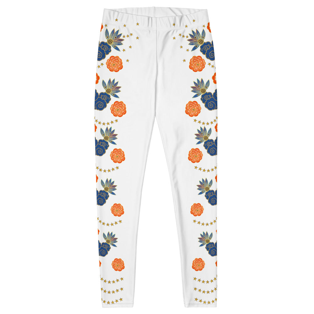 LETS ALL BE FRIENDS WOMEN'S XS-XL WHITE Leggings