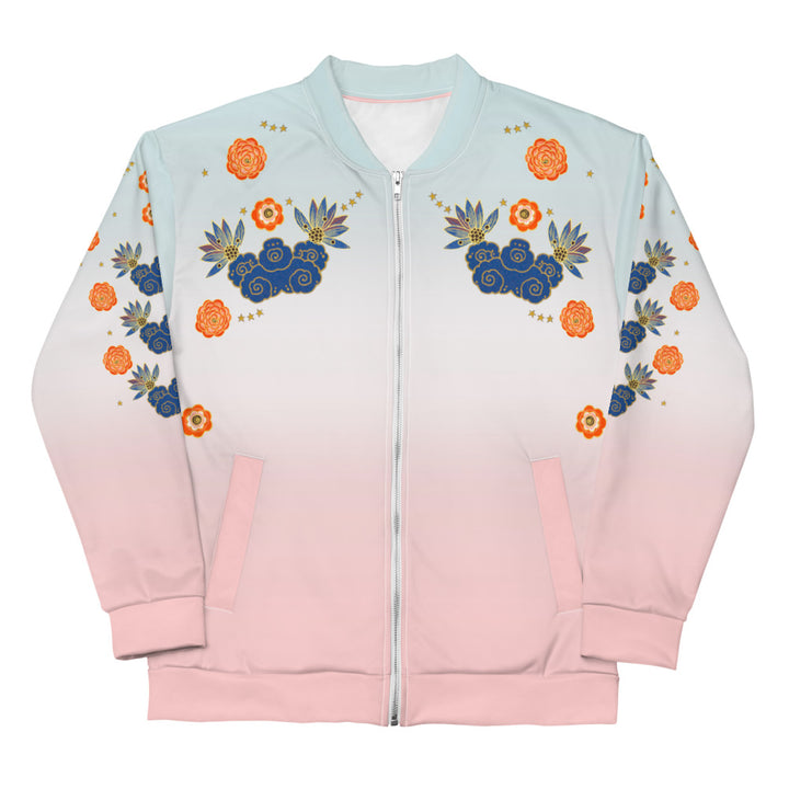 LETS ALL BE FRIENDS PINK & BLUE Bomber Jacket