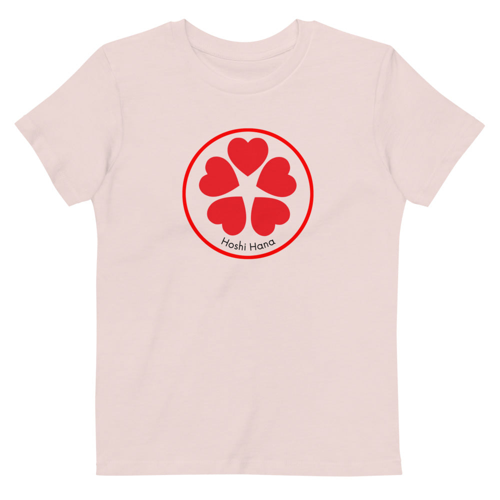 HEART STAR Organic kids t-shirt