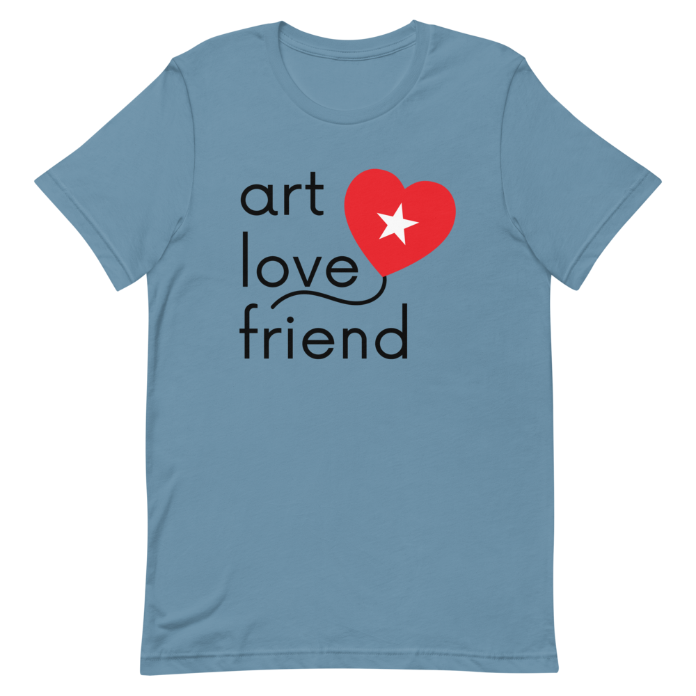 Art Love Friend Logo Short-Sleeve Adult Unisex T-Shirt